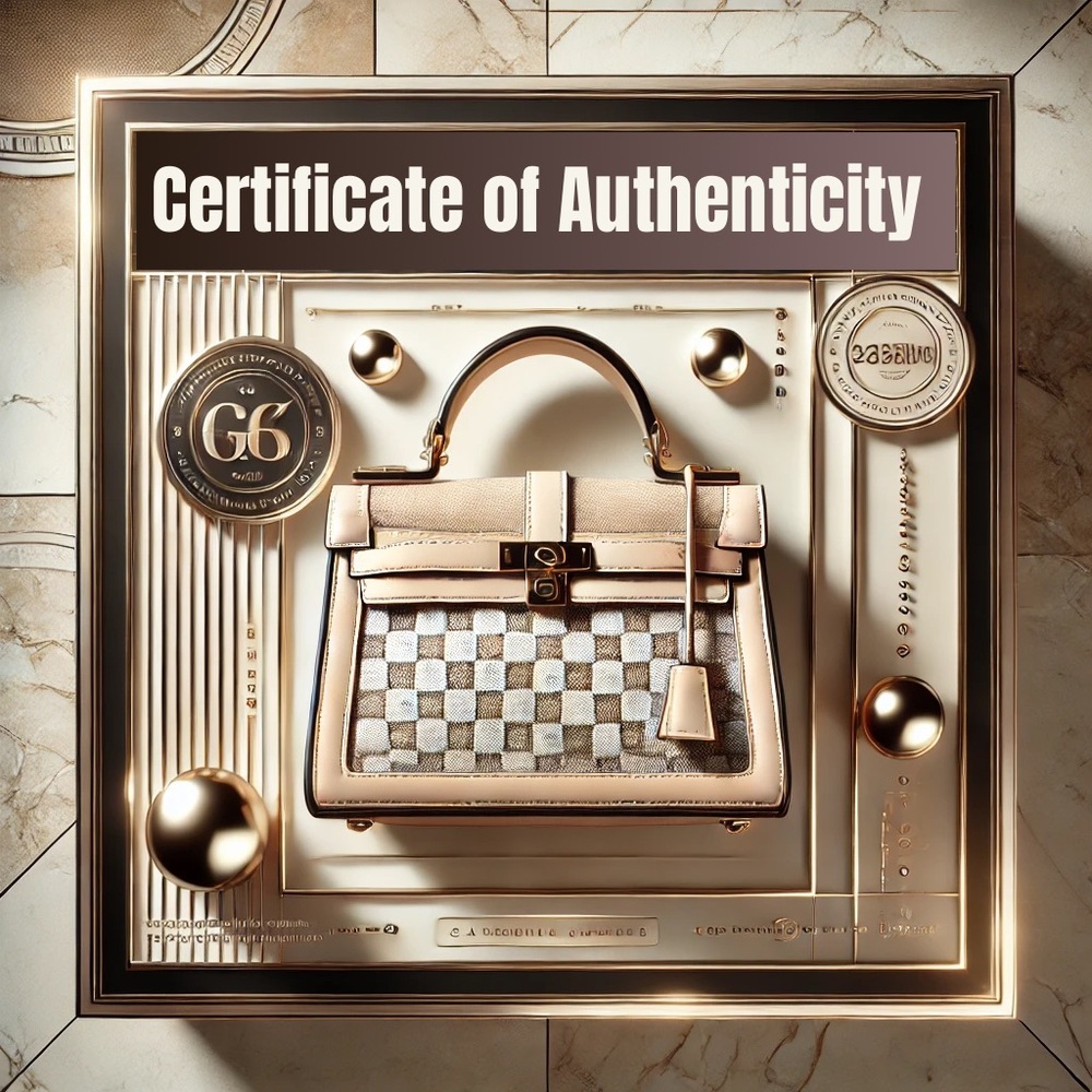 COA - Certificate of Authenticity